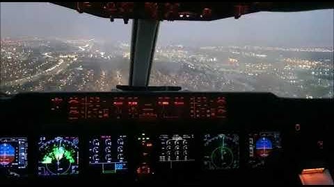 MD-11 Landing at Miami International Airport