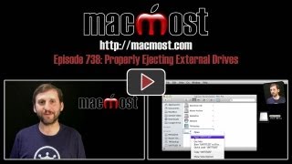 properly ejecting external drives (macmost now 738)