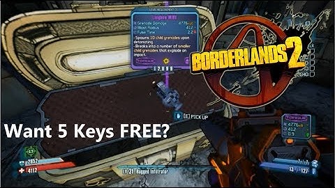 I Open 5 Keys in Borderlands 2 + FREE SHiFT CODES JUNE-JULY!