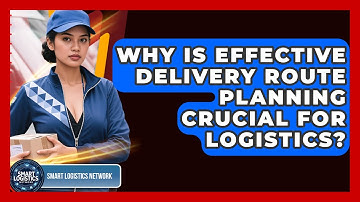 Why Is Effective Delivery Route Planning Crucial For Logistics? - Smart Logistics Network