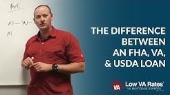 What is the Difference Between an FHA, VA, and USDA Loan 