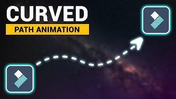 How To ANIMATE OBJECTS Along A CURVED PATH In Filmora 14