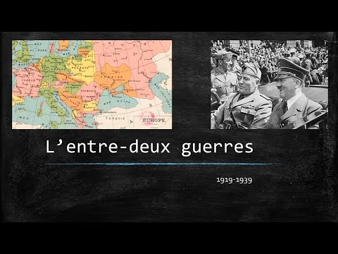 Vidéo: Façade De L'entre-deux-guerres