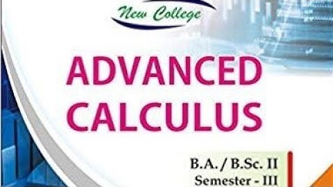 2019 bsc paper solution advance calculus #bsc 3rd semester maths