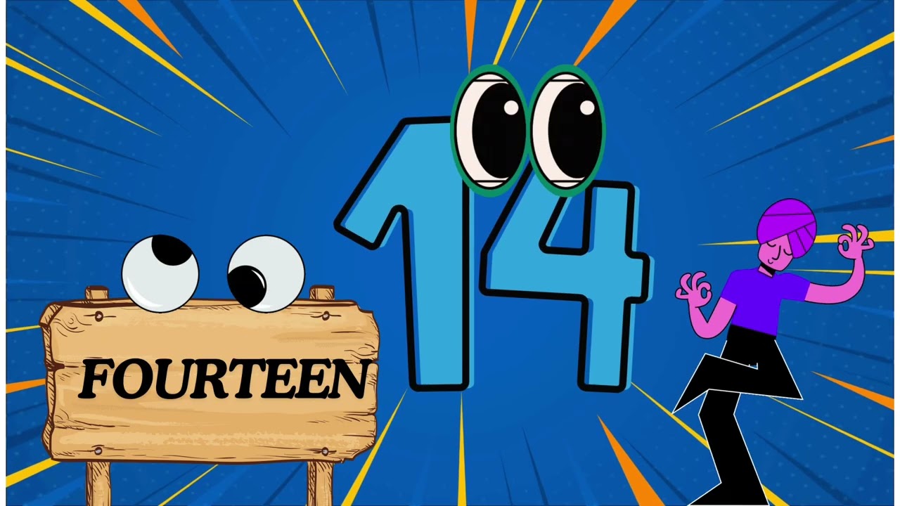 Number Song 1-20 for Kids | Counting Fun with The Singing Bunny 🐰| Learn to Count for Kids