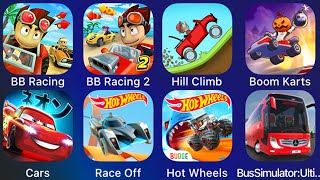 Beach Buggy Racing 2,Boom Karts,Hot Wheels Race Off,Bus Simulator Ultimate,Hill Climb Racing 2,Cars screenshot 4