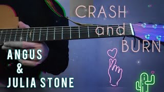 Angus & Julia STONE - Crash AND Burn FINGERstyle cover