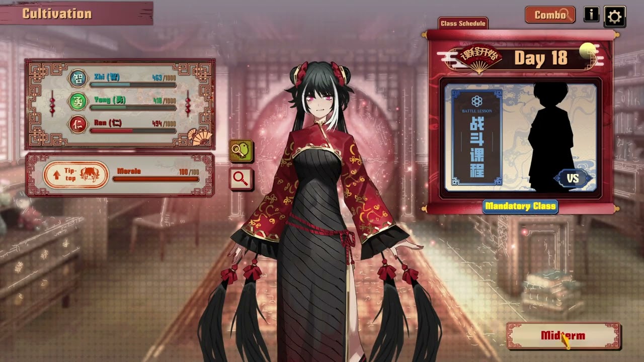 8.5-4 Stats above 800+ in Spring Cultivation Jia Xichun training classes - Limbus Company