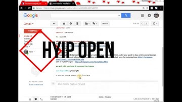 How To Login Your New Site /HyipOpen.Com