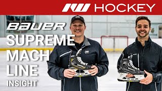 Bauer Supreme Mach Skate Line // On-Ice Insight