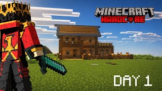 Minecraft Pe 1.21 Hardcore series EP-1 | A 'Great' Start 🔥| (Hindi)