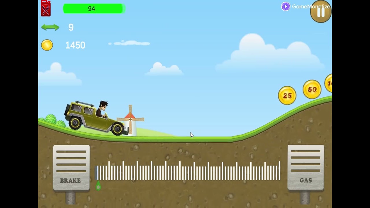 Hill Climb Racing Adventure Walkthrough