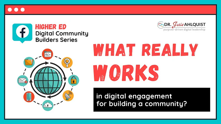 What really works in digital engagement for building a community?