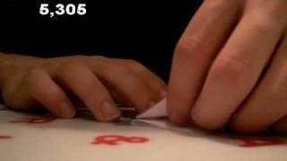 Origami Speedfolding crane under a minute