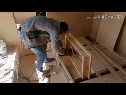 تصنيع كمدينو جرار داخل السرير فى اللنشات السياحيه