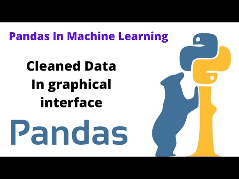 View Cleaned Data In Graphical Interface Using Matplotlib | Pandas In Machine Learning | PyCharm