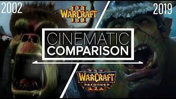 Warcraft 3 | OLD VS NEW Intro Cinematic Comparison - REFORGED