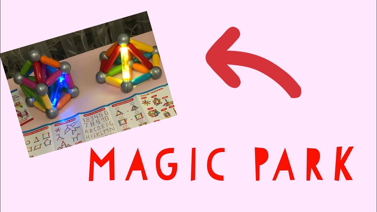 Hello...we collect the magic park/Привет...мы собираем волшебный конструктор