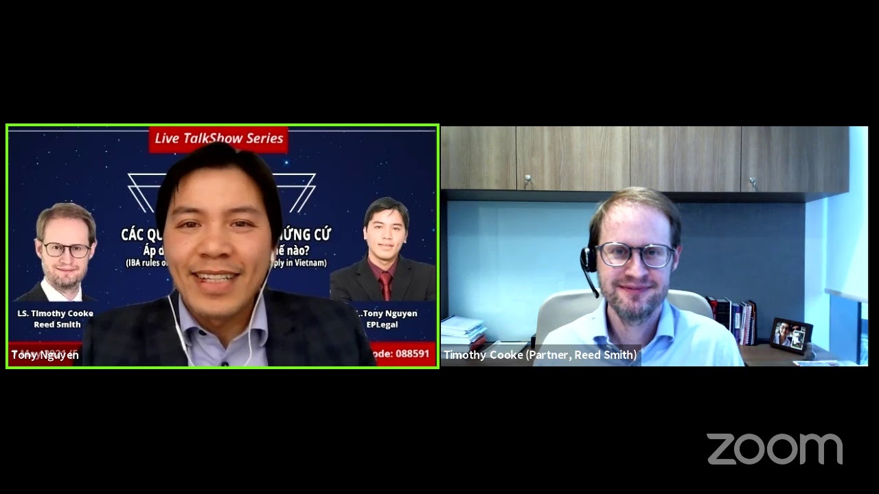 VIArb Talkshow series - IBA rules: how to apply in Vietnam?