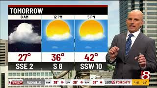 Monday morning forecast with Marcus Bailey