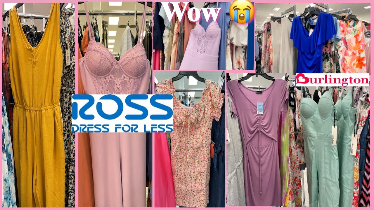 VESTIDOS ROSS🔥palazzos 2021, juveniles en TENDENCIA todo barato y de marca/Burlington - YouTube