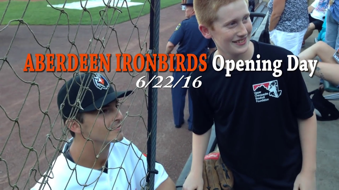 Jason Heinrich Aberdeen Ironbirds MiLB Opening Day YouTube