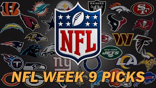 NFL Week 9 Picks | 2022