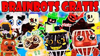 COMO CONSEGUIR LOS 5 NUEVOS BRAINROTS GRATIS LOS HACKERS, JOHN DOE FIND THE BRAINROT MORPHS ROBLOX