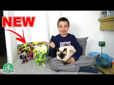 UNBOXING μαζί με το Γάτο μου,Ήρωες GOO JIT ZU, Συλλεκτικές φιγούρες |FAMILY BOX GR