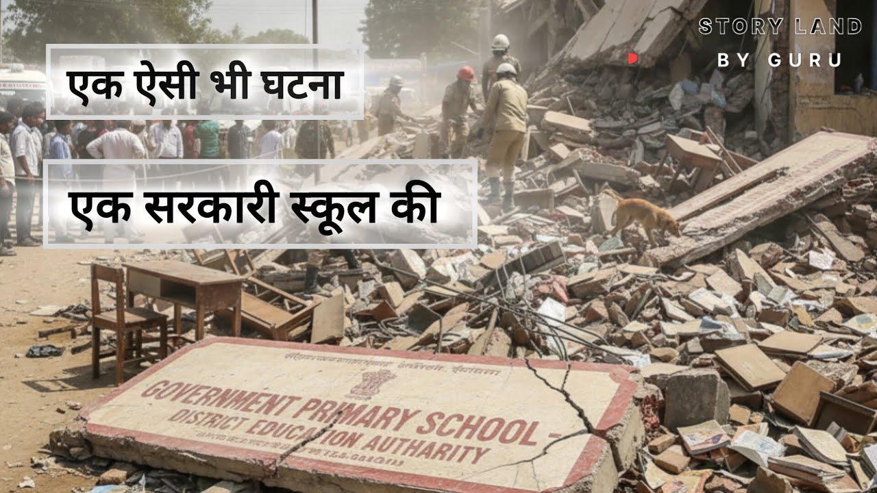 Government school collapsed | सरकारी स्कूल की छत गिरी 