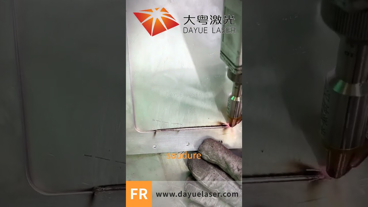 # soudure laser  # laser welding  | dayue fiber laser machine hand welding SS / CS / AL…