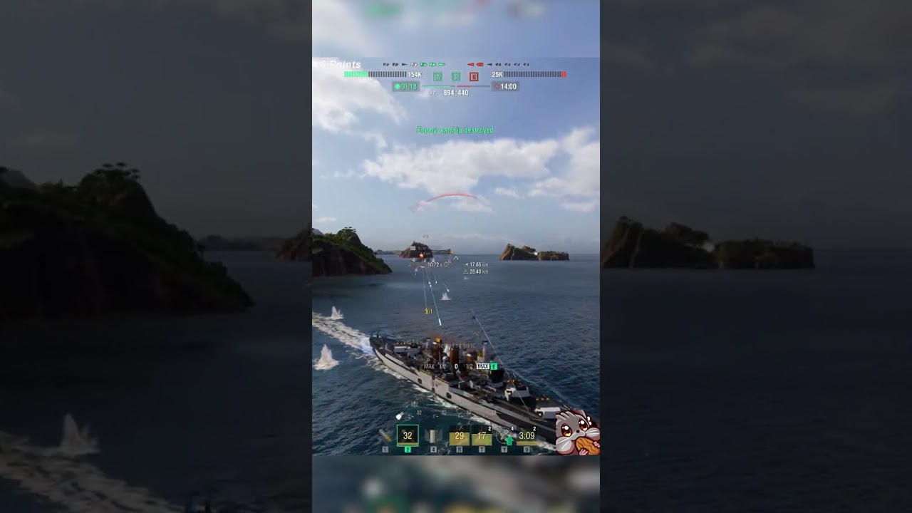 Show me those broad sides baby #gaming #worldofwarships #twitch #moments #funny #memes #comedy