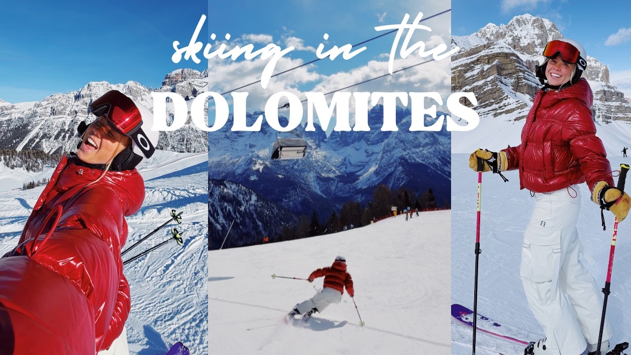 Luxury Skiing in Italy 🇮🇹 Dolomites Vlog