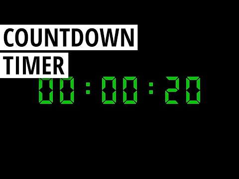 20 Seconds Countdown Timer