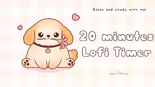 Celebrity 20 minutes - Relax & study with me Lofi | Happy Puppy #timer  #20minutetimer #lofi #relaxing #calm Net Worth