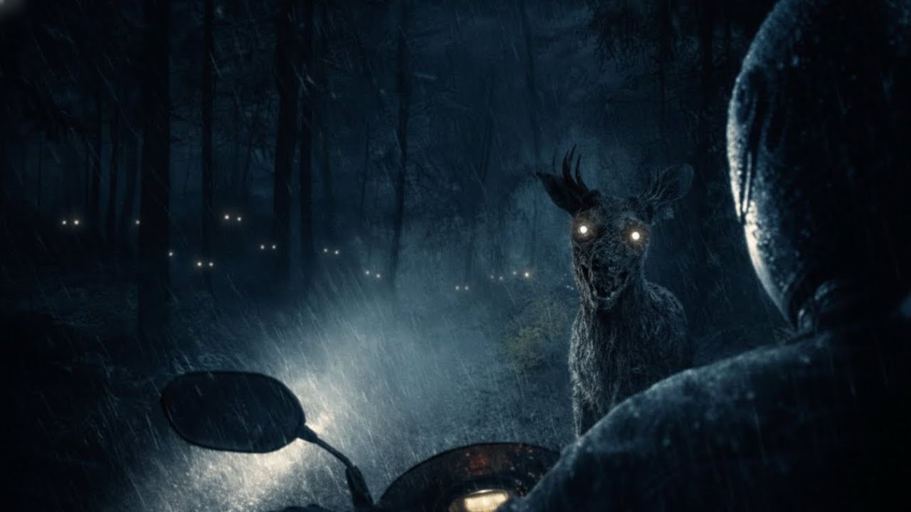 I thought it was just a deer…Then it looked at me