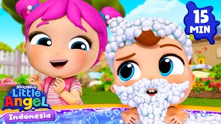 Seru Bermain Lumpur! | Little Angel Bahasa Indonesia | Kartun dan Lagu Anak