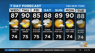 New York Weather: CBS2's 7/7 Evening Forecast