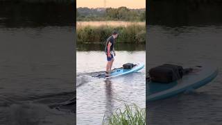 Blasting Around On A Motorized Paddleboard