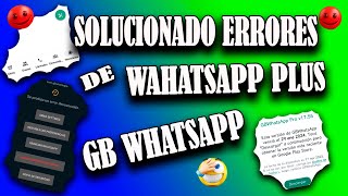 SOLUCIONADO Problemas de WhatsApp Plus/GBWhatsApp Error Desconocido | WhatsApp se Cierra Solo 🥳 ✅ screenshot 5