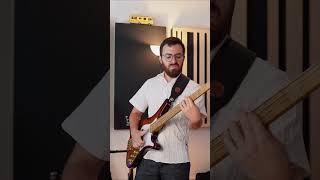When the bass player at the gig shows off the licks hes been practicing all week