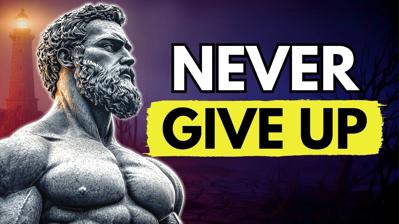 12 STOIC LESSONS that teach you to NEVER GIVE UP | STOICISM - YouTube