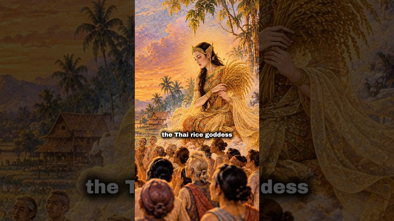 Mae Phosop - The Thai rice goddess (แม่โพสพ)