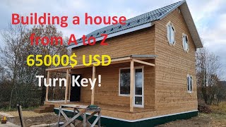 BUILDING A 1000 sqft HOUSE FROM START TO FINISH SOLD FOR 65K USD. by Ven Kor 9,239 views 4 months ago 30 minutes