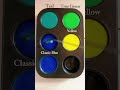 Teal + Yellow + Classic Blue | Satisfying Color Mixing Magic 🎨✨#oddlysatisfying#asmr#foryou #shorts