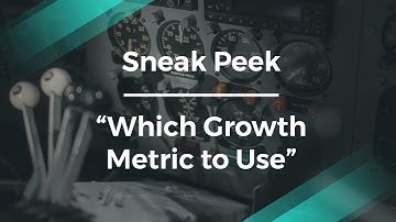 Sneak Peek: Which Growth Metric Should You Use by Facebook PM