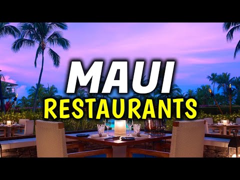 Vidéo: Les meilleurs restaurants de Maui