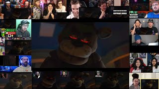 Five Nights At Freddy's | Official Teaser| Reaction Mashup 👿🥶