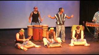 West African Solo Dance To Crin Conde Concert By Naby