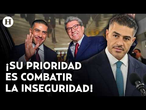 Rules out 2030 campaign! Harfuch presents security results in San Lázaro